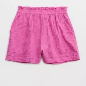 Aerie High Waist Pink Women's Shorts